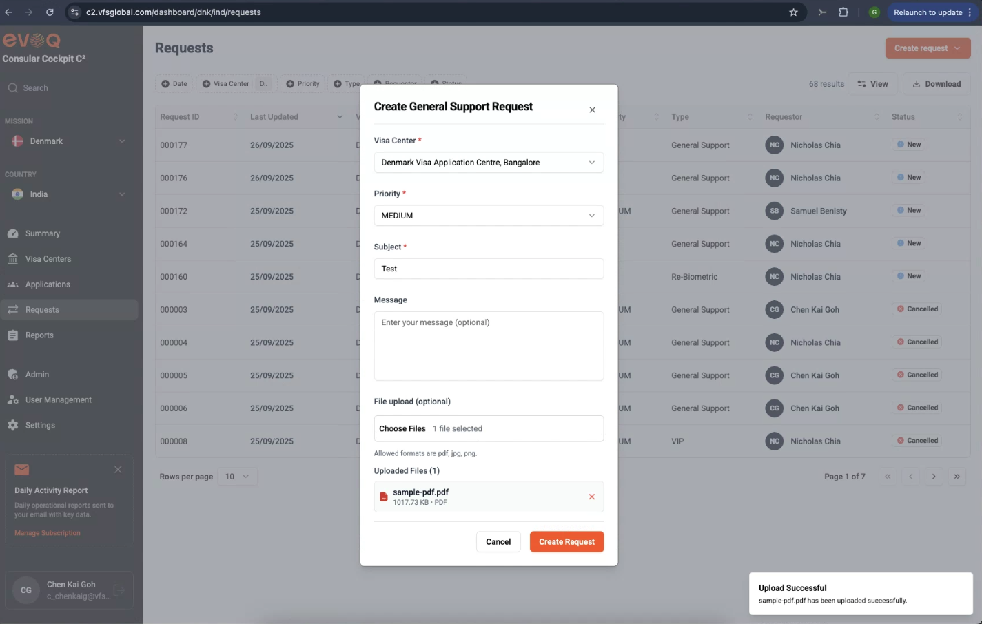 eVOQ Consular Cockpit (C2) screenshot 7